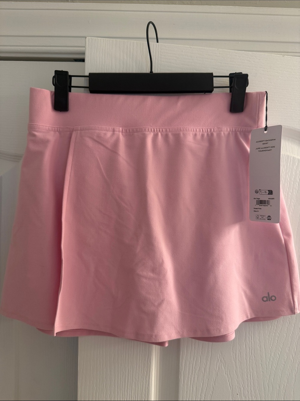 ALO Yoga Sweet Pink Aloft Backspin Skirt - Picture 1 of 5